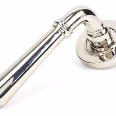 Polished Nickel Newbury Lever on Rose Set (Plain)