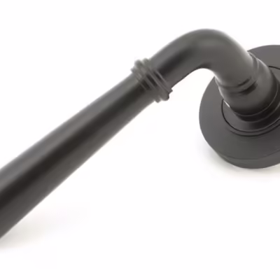 Aged Bronze Newbury Lever on Rose Set (Plain)