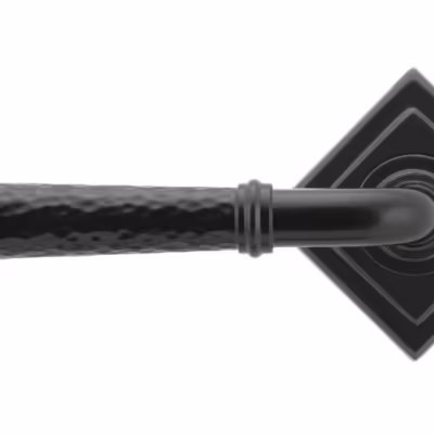 Black Hammered Newbury Lever on Rose Set (Square) - Unsprung - Image 3