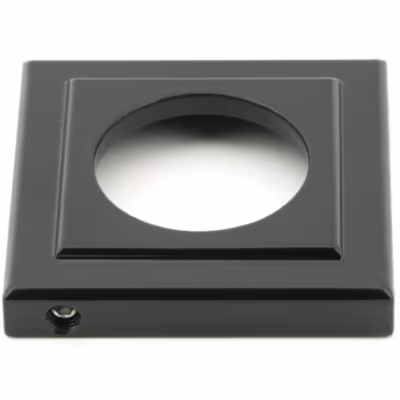 Black Hammered Newbury Lever on Rose Set (Square) - Unsprung - Image 5