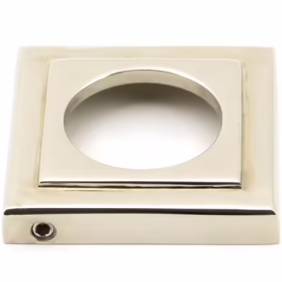 Polished Nickel Brompton Lever on Rose Set (Square) - Unsprung - Image 4