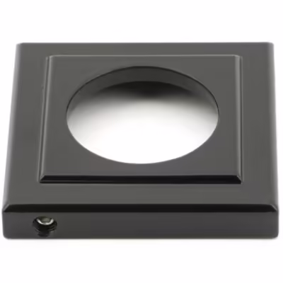 Black Brompton Lever on Rose Set (Square) - Unsprung - Image 5