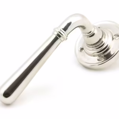 Polished Nickel Newbury Lever on Rose Set - Unsprung