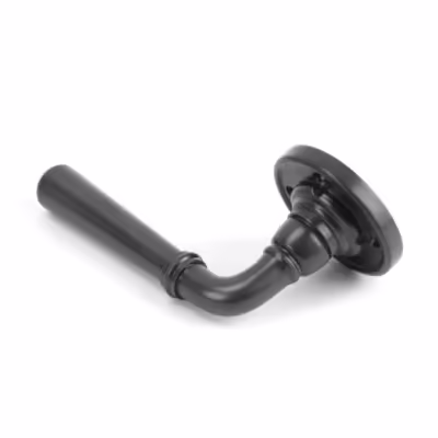 Aged Bronze Newbury Lever on Rose Set - Unsprung - Image 3