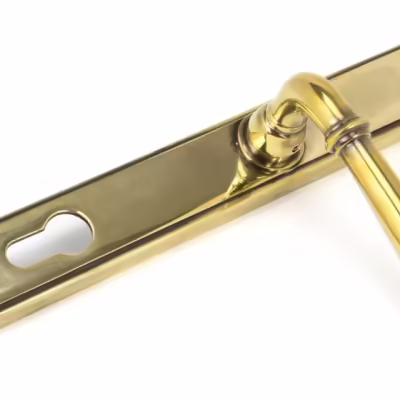 Aged Brass Newbury Slimline Lever Espag. Lock Set - Image 3