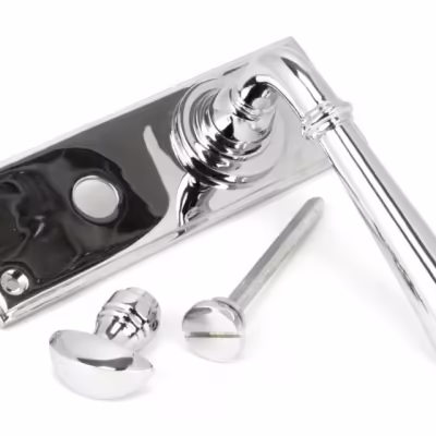 Polished Chrome Newbury Lever Bathroom Set - Image 3