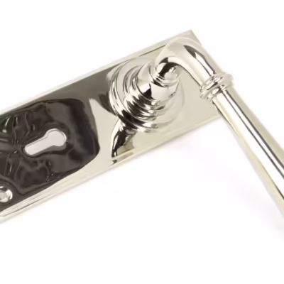 Polished Nickel Newbury Lever Lock Set