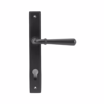 Aged Bronze Newbury Slimline Lever Espag. Lock Set