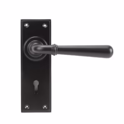 Aged Bronze Newbury Lever Lock Set