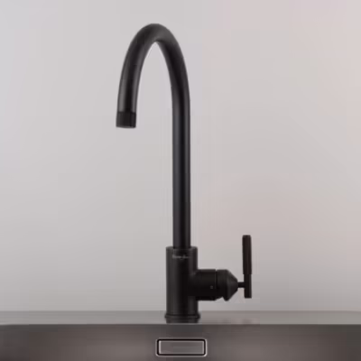 Type A Kitchen Tap / Mixer / Linear / Welders Black - Image 3