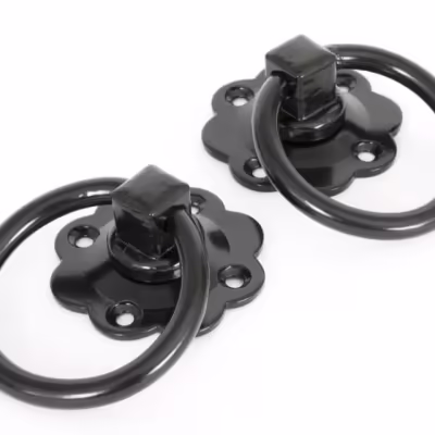 Black Ring Turn Handle Set - Image 1