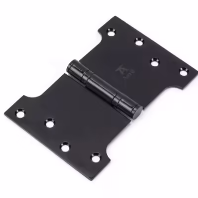Black 4" x 4" x 6" Parliament Hinge (pair) ss