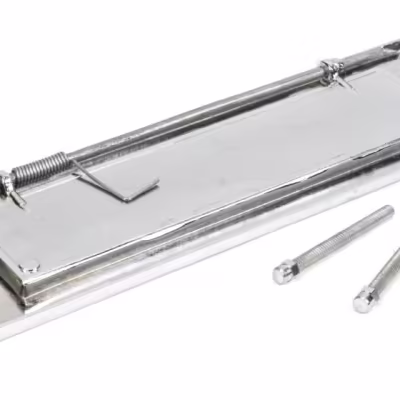 Polished Chrome Large Letter Plate - Image 2