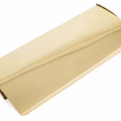 Polished Brass Small Letter Plate Cover