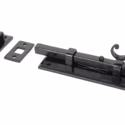 Black 6" Shepherd's Crook Universal Bolt - Image 1