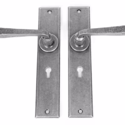 Pewter Large Avon Lever Lock Set - Image 3