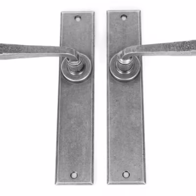 Pewter Large Avon Lever Latch Set - Image 3