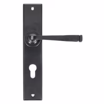 Black Large Avon 72mm Centre Euro Lock Set