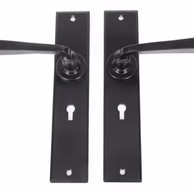 Black Large Avon Lever Lock Set - Image 3