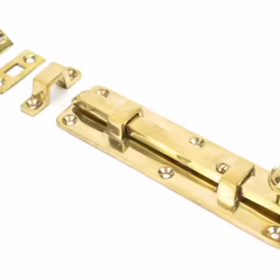 Polished Brass 6" Universal Bolt