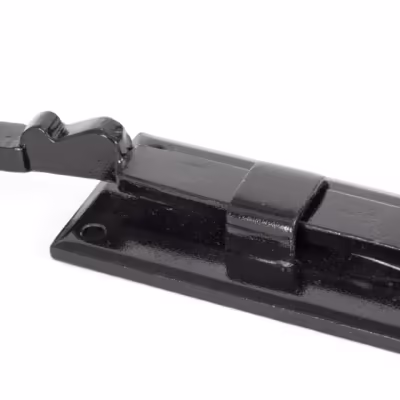 Black 10" French Door Bolt - Image 4