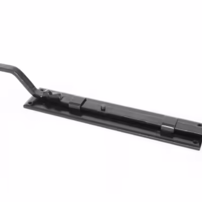 Black 10" French Door Bolt
