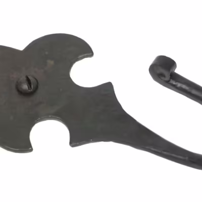 Beeswax Fleur-De-Lys Coat Hook