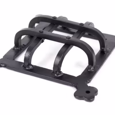 Black Raised Door Grill
