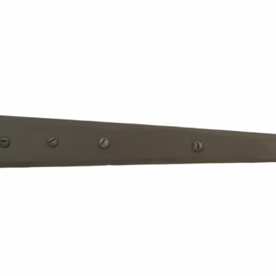 Beeswax 15" Penny End T Hinge (pair)