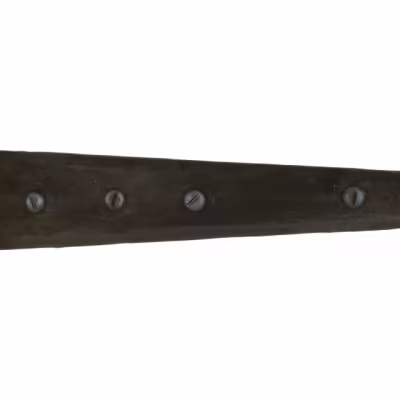 Beeswax 9" Penny End T Hinge (pair)