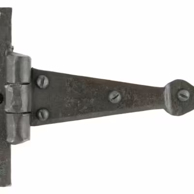Beeswax 4" Arrow Head T Hinge (pair)