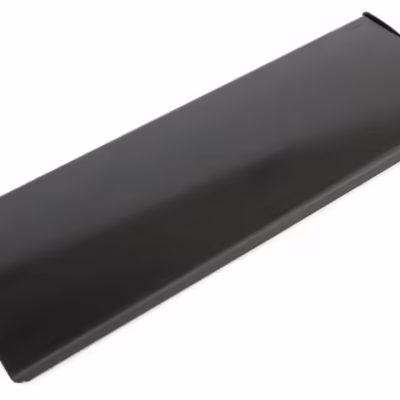 Black Large Letter Plate Cover