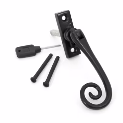 Black Slim Monkeytail Espag - LH