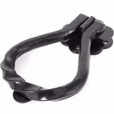 Black Pear Shaped Door Knocker