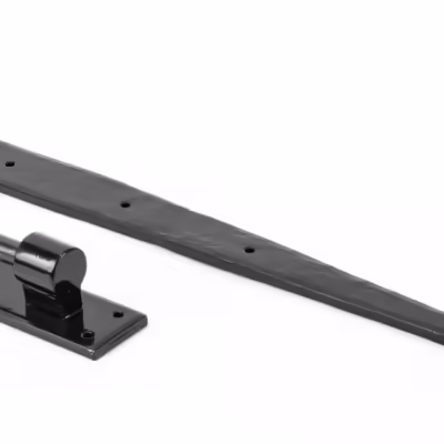 Black 24" Hook & Band Hinge (pair)