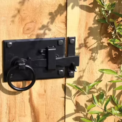 Black Cottage Latch - LH - Image 3