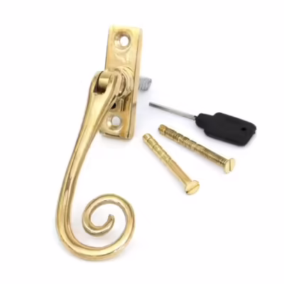 Polished Brass Slim Monkeytail Espag - RH