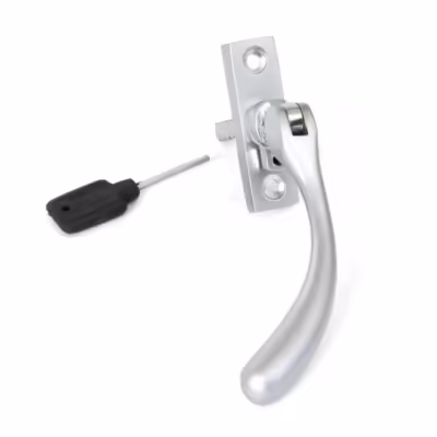 Satin Chrome Slim Peardrop Espag - LH
