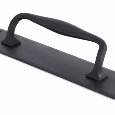 Beeswax Pull Handle on Backplate