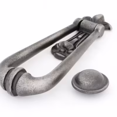 Antique Pewter Loop Door Knocker