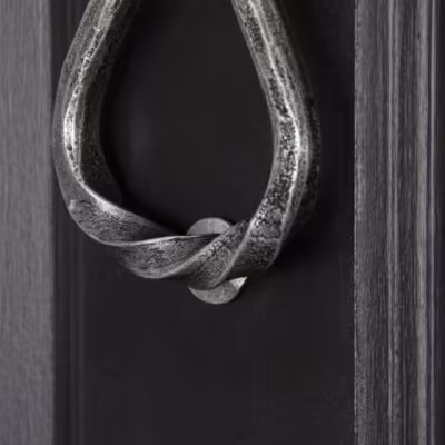Pewter Pear Shaped Door Knocker - Image 4