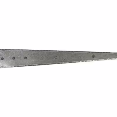 Pewter 22" Penny End T Hinge (pair)
