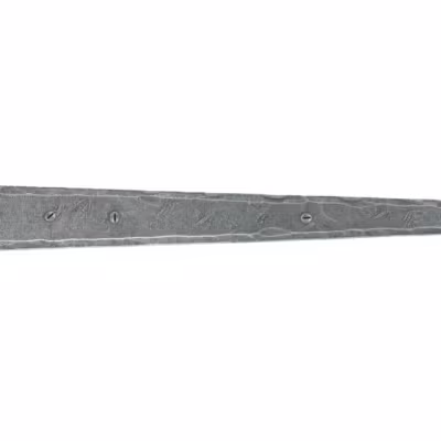 Pewter 18" Penny End T Hinge (pair)