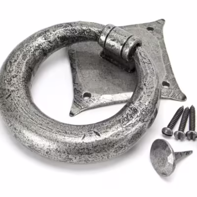 Pewter Ring Door Knocker - Image 2