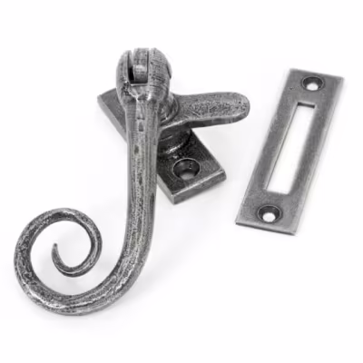 Pewter Monkeytail Fastener