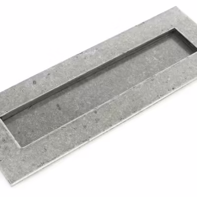 Pewter Large Letter Plate