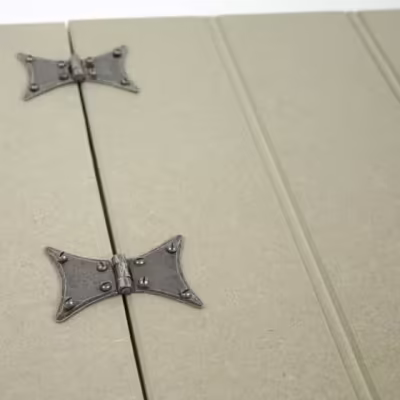 Pewter 3" Butterfly Hinge (pair) - Image 5