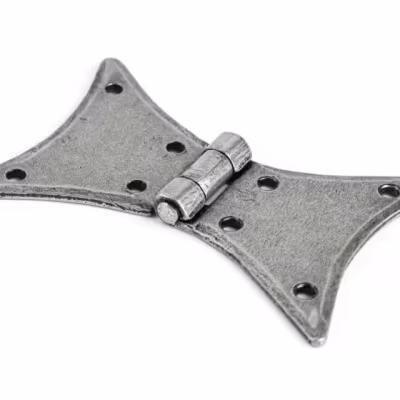 Pewter 3" Butterfly Hinge (pair)