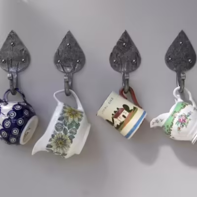 Pewter Gothic Coat Hook - Image 3