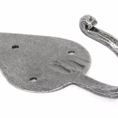 Pewter Gothic Coat Hook
